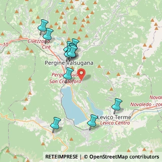 Mappa Via ai pizèdi, 38057 Pergine Valsugana TN, Italia (3.81583)