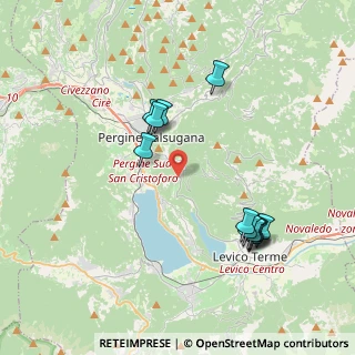 Mappa Via ai pizèdi, 38057 Pergine Valsugana TN, Italia (3.91667)