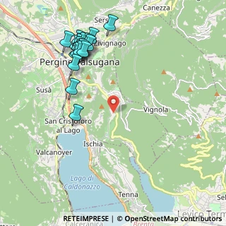 Mappa Via ai pizèdi, 38057 Pergine Valsugana TN, Italia (2.389)