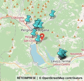 Mappa Via ai pizèdi, 38057 Pergine Valsugana TN, Italia (3.54375)