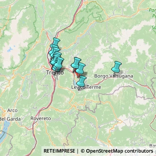 Mappa Via ai pizèdi, 38057 Pergine Valsugana TN, Italia (9.75667)