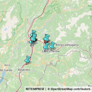 Mappa Via ai pizèdi, 38057 Pergine Valsugana TN, Italia (9.33615)