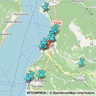 Mappa Via Villaggio Giardino, 23822 Bellano LC, Italia (1.7285)