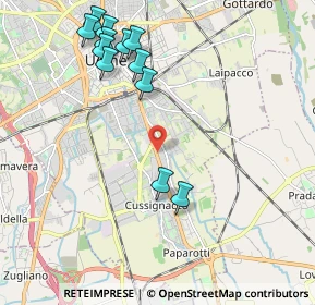 Mappa Viale Palmanova, 33100 Udine UD, Italia (2.26)