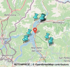 Mappa Via Tommaso Grossi, 23822 Bellano LC, Italia (12.205)