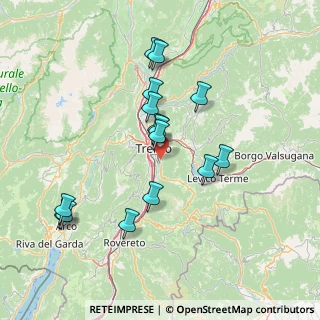Mappa Str. della Pozzata, 38123 Trento TN, Italia (13.96133)