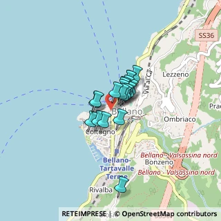 Mappa Via Pertini, 23822 Bellano LC, Italia (0.214)