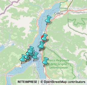 Mappa Via Pertini, 23822 Bellano LC, Italia (6.7275)