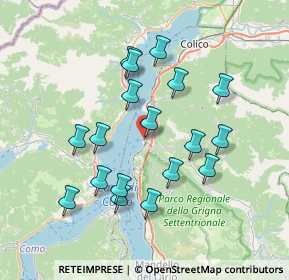 Mappa Via Pertini, 23822 Bellano LC, Italia (6.83389)