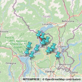 Mappa Via Pietro Valsecchi, 21061 Maccagno con Pino e Veddasca VA, Italia (10.53615)