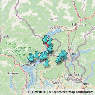 Mappa Via Pietro Valsecchi, 21061 Maccagno con Pino e Veddasca VA, Italia (10.536)