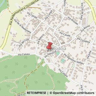 Mappa Via Panizzut, 32, 33070 Budoia, Pordenone (Friuli-Venezia Giulia)