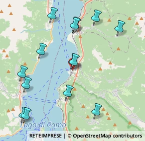 Mappa 23822 Bellano LC, Italia (4.58286)