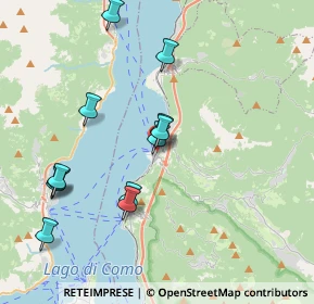 Mappa 23822 Bellano LC, Italia (3.85333)