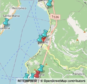 Mappa 23822 Bellano LC, Italia (2.95545)