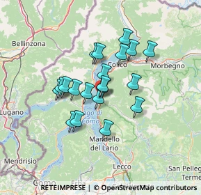 Mappa 23822 Bellano LC, Italia (10.1)