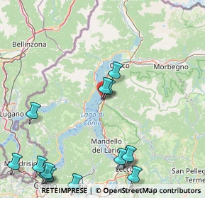 Mappa 23822 Bellano LC, Italia (22.57143)