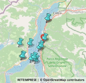 Mappa 23822 Bellano LC, Italia (6.81917)