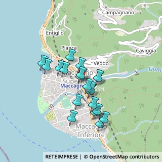 Mappa Via Giuseppe Mazzini, 21061 Maccagno con Pino e Veddasca VA, Italia (0.351)