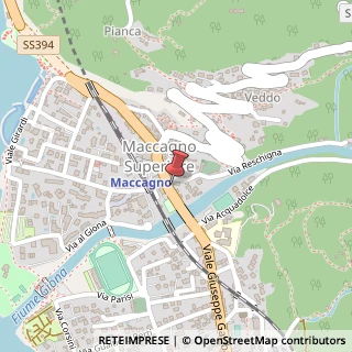 Mappa Via Arturo Reschigna, 2, 21061 Maccagno con Pino e Veddasca, Varese (Lombardia)