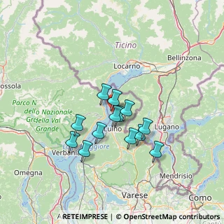 Mappa Via Giuseppe Mazzini, 21061 Maccagno con Pino e Veddasca VA, Italia (10.54308)