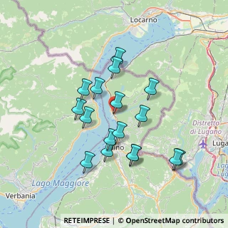 Mappa Via Giuseppe Mazzini, 21061 Maccagno con Pino e Veddasca VA, Italia (6.45294)