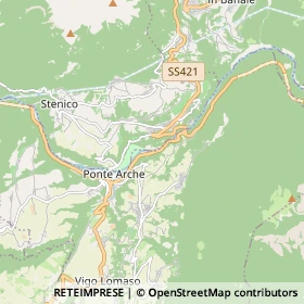 Mappa Comano Terme