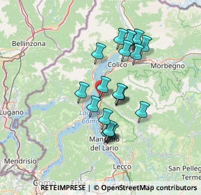 Mappa Via Camillo Benso Conte di Cavour, 23822 Bellano LC, Italia (11.481)