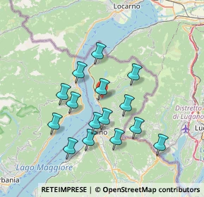 Mappa Via Madonnina Veddo, 21061 Maccagno con Pino e Veddasca VA, Italia (6.52733)