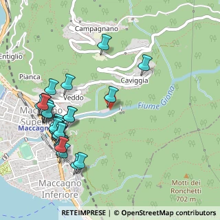 Mappa Via Madonnina Veddo, 21061 Maccagno con Pino e Veddasca VA, Italia (0.6)