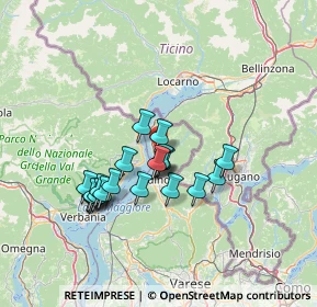 Mappa Via Madonnina Veddo, 21061 Maccagno con Pino e Veddasca VA, Italia (11.5095)