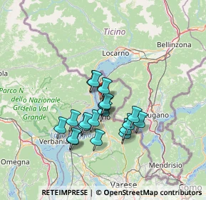 Mappa Via Madonnina Veddo, 21061 Maccagno con Pino e Veddasca VA, Italia (10.7705)