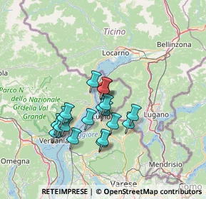Mappa Via Madonnina Veddo, 21061 Maccagno con Pino e Veddasca VA, Italia (11.58)