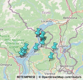 Mappa Via Madonnina Veddo, 21061 Maccagno con Pino e Veddasca VA, Italia (10.76417)