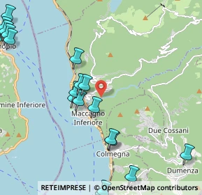 Mappa Via Madonnina Veddo, 21061 Maccagno con Pino e Veddasca VA, Italia (2.8975)