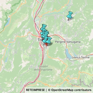 Mappa Strada delle Tabarelle, 38123 Trento TN, Italia (3.60182)