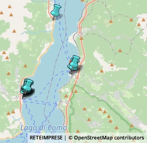 Mappa Via San Nicolao, 23822 Bellano LC, Italia (4.58857)