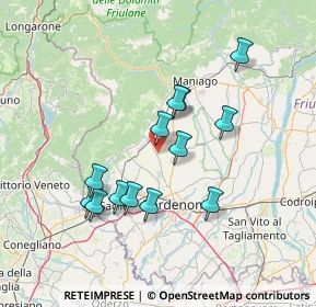Mappa 33080 Aviano PN, Italia (12.76769)