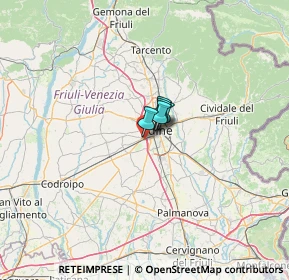 Mappa Viale delle Mimose, 33030 Campoformido UD (36.54455)