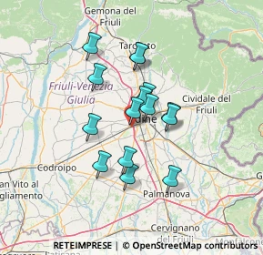 Mappa Viale delle Mimose, 33030 Campoformido UD (10.29533)