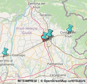 Mappa Viale delle Mimose, 33030 Campoformido UD (37.50818)