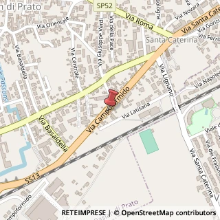 Mappa Via Campoformido, 75, 33037 Pasian di Prato, Udine (Friuli-Venezia Giulia)
