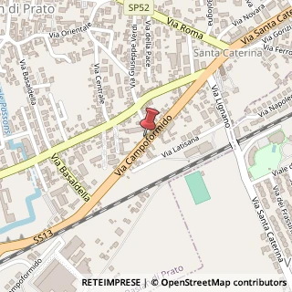 Mappa Via Campoformido, 64, 33037 Pasian di Prato, Udine (Friuli-Venezia Giulia)