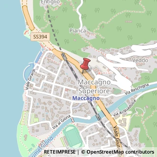 Mappa Via Giacomo Matteotti, 15, 21061 Maccagno con Pino e Veddasca, Varese (Lombardia)