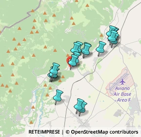 Mappa Via Lunga, 33070 Budoia PN, Italia (3.2605)