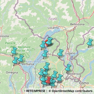 Mappa Via Bestengher, 21061 Maccagno con Pino e Veddasca VA, Italia (20.8235)