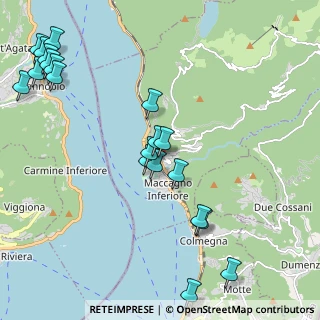 Mappa Via Bestengher, 21061 Maccagno con Pino e Veddasca VA, Italia (2.5495)