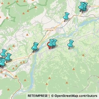 Mappa Via Piave, 32020 Lentiai BL, Italia (6.8205)