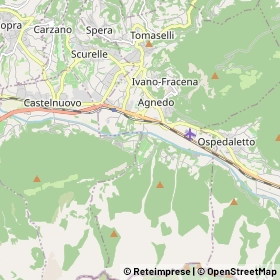 Mappa Castel Ivano