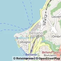 Map Bellano